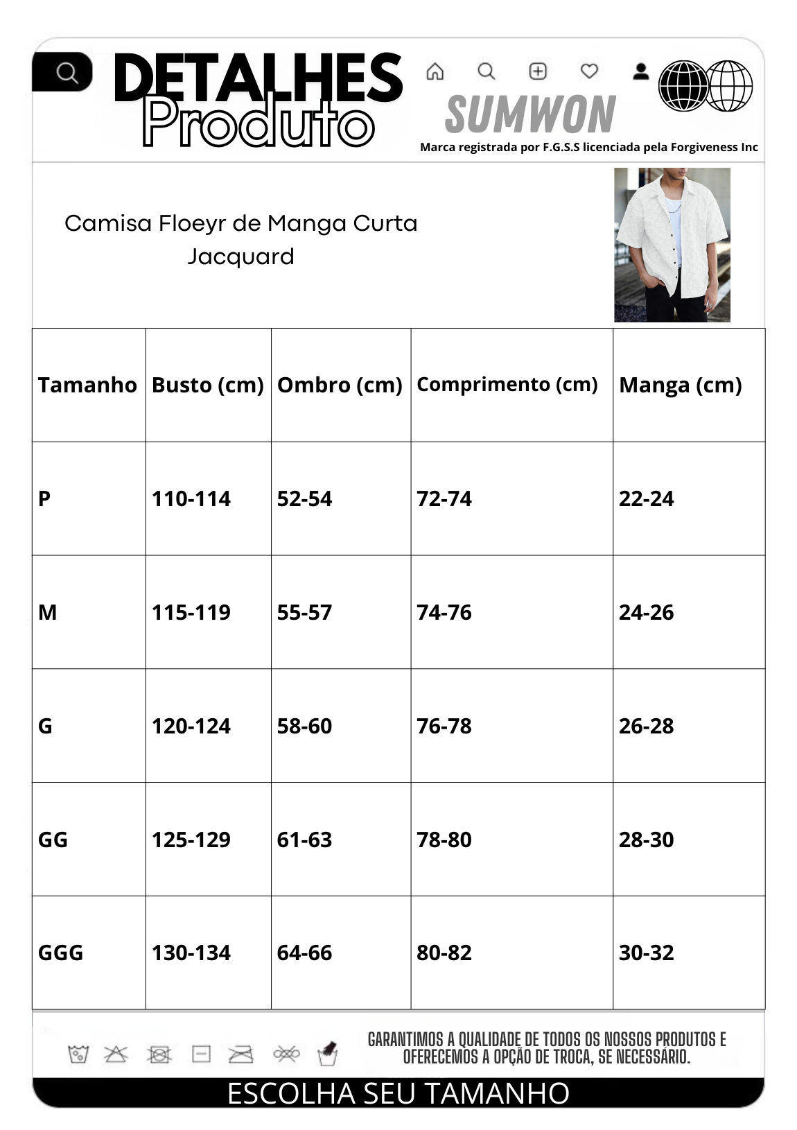 Camisa Pavtros Fleur