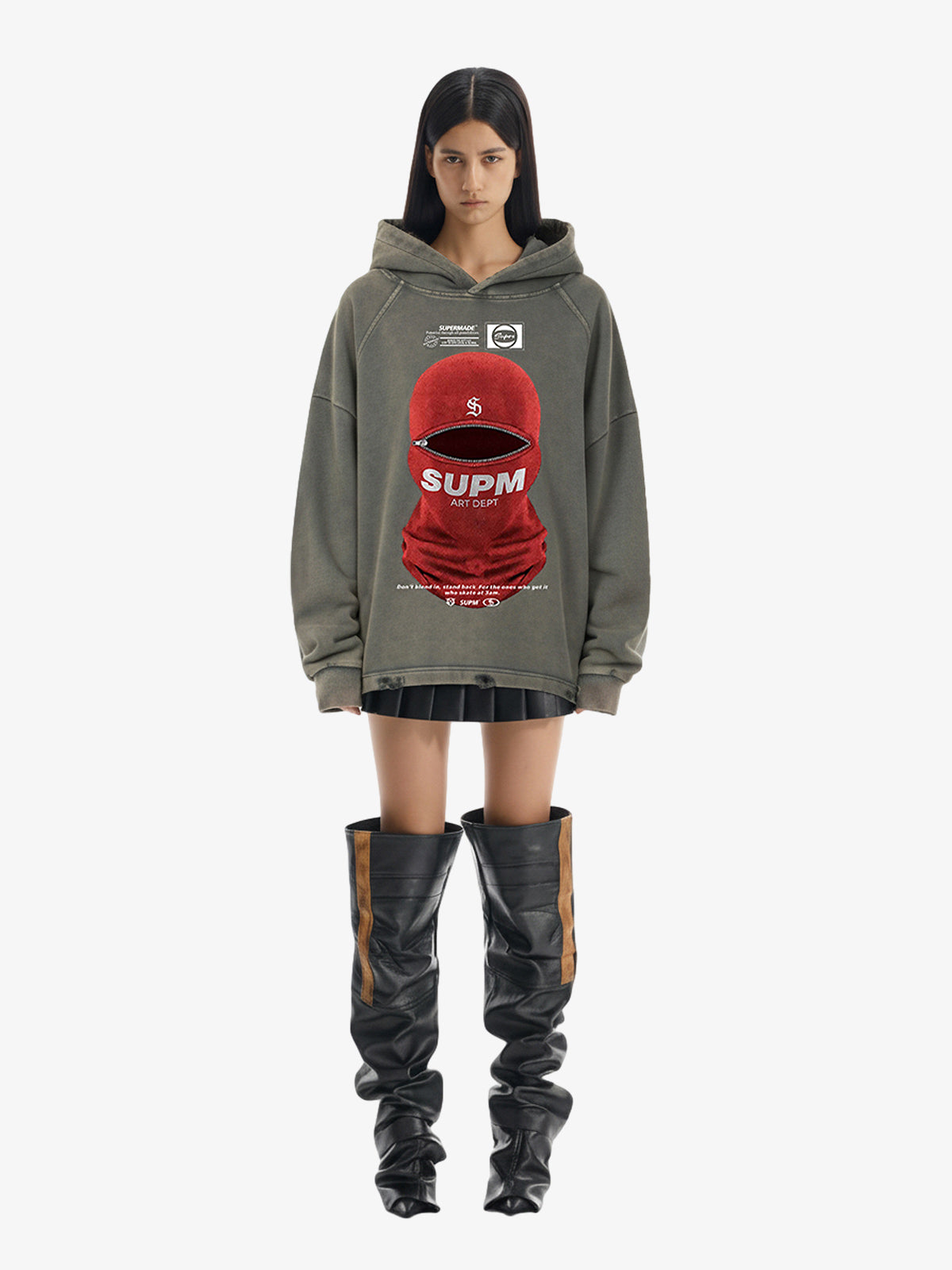 Moletom Pavtros Balaclava Red