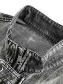 Jaqueta Swavvy Hip-Hop Denim