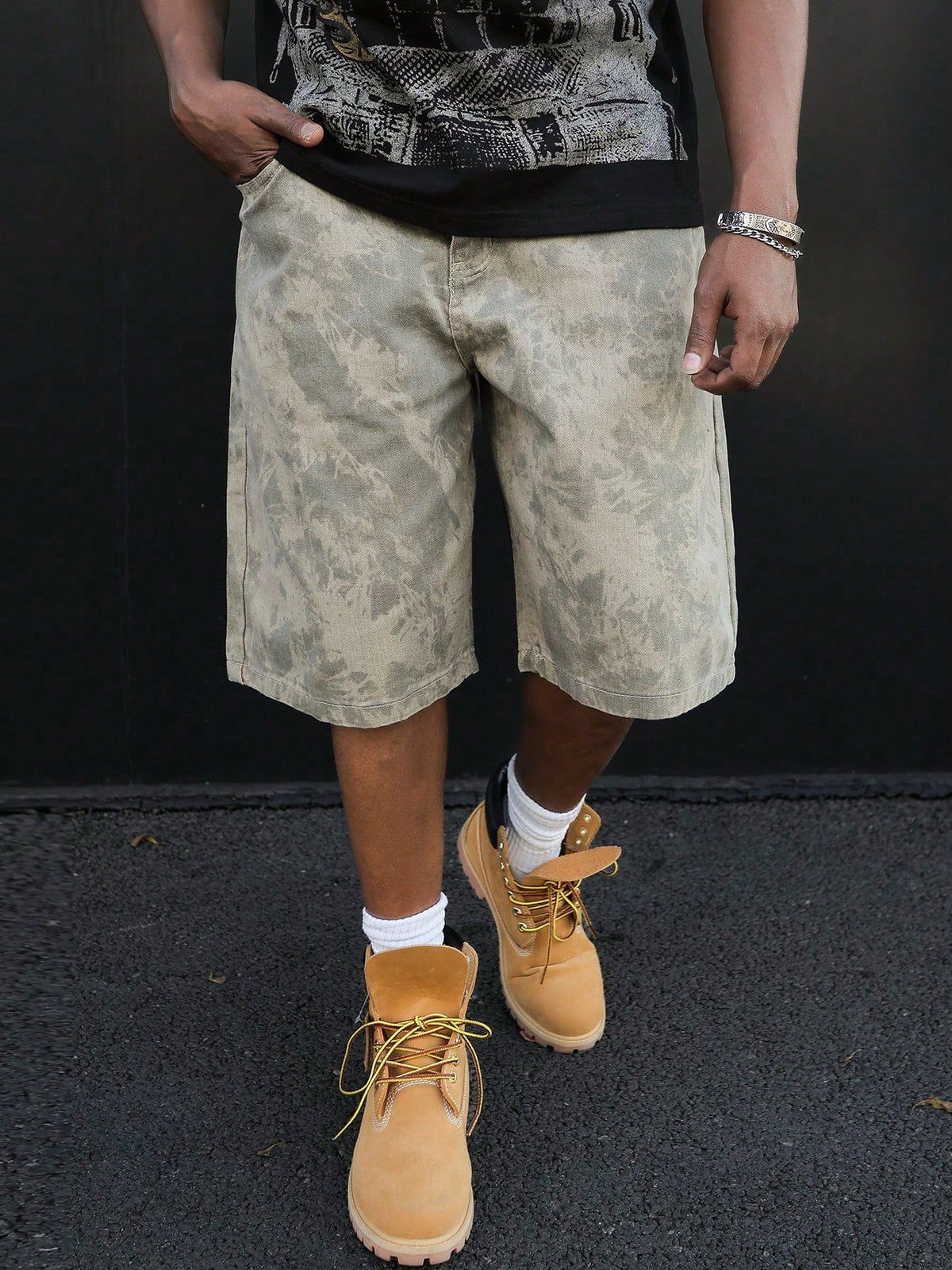 Short Pavtros Denim Camuflado Premium