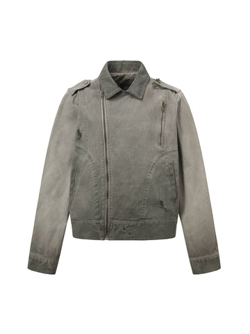 Jaqueta Pavtros Irregular Zip