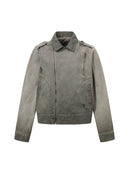 Jaqueta Swavvy Irregular Zip