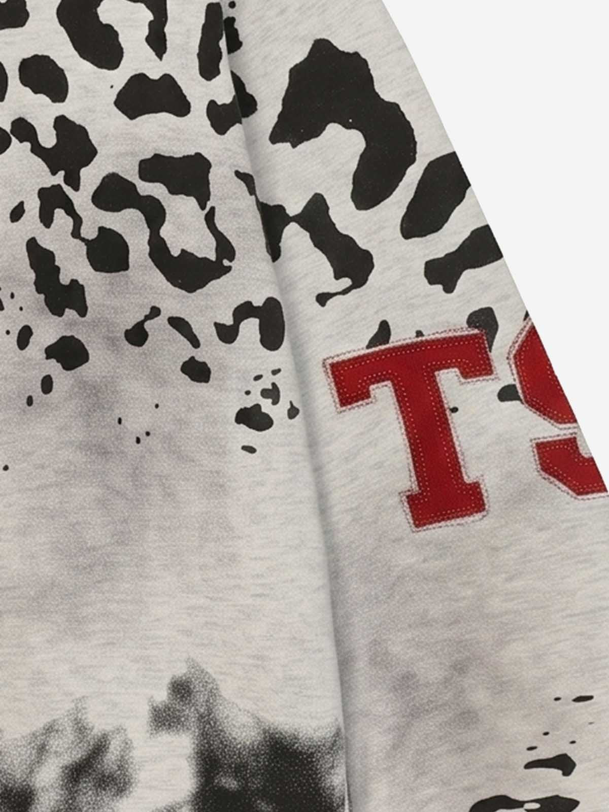 Moletom Pavtros Leopard Appliqué