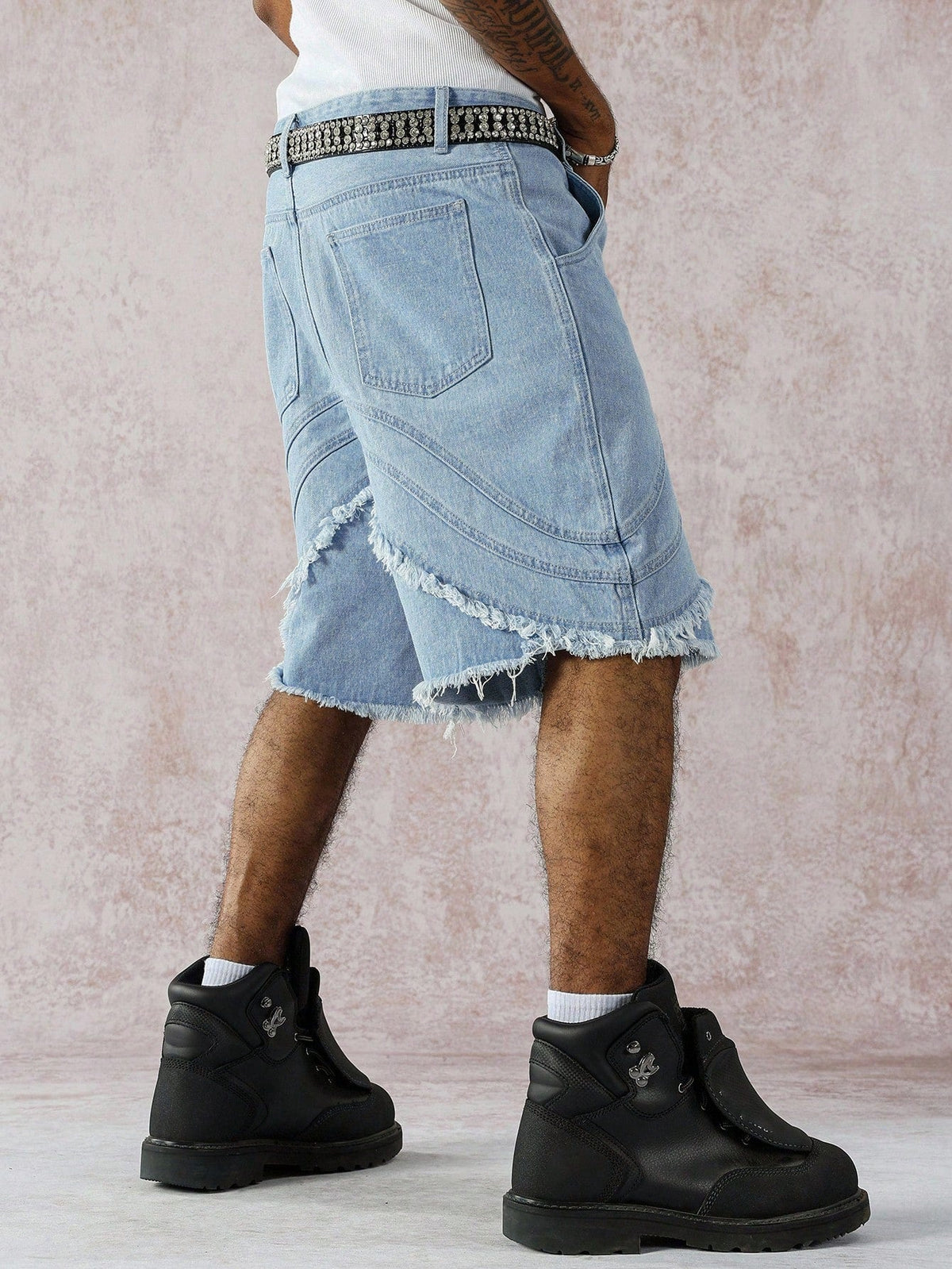 Short Pavtros Denim Jeans Aesthetic