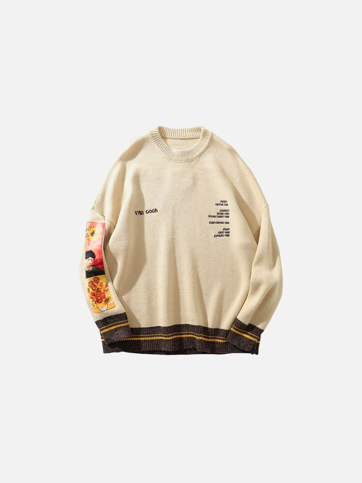 Blusa Pavtros Van Gogh 'Doze Girassóis Numa Jarra'
