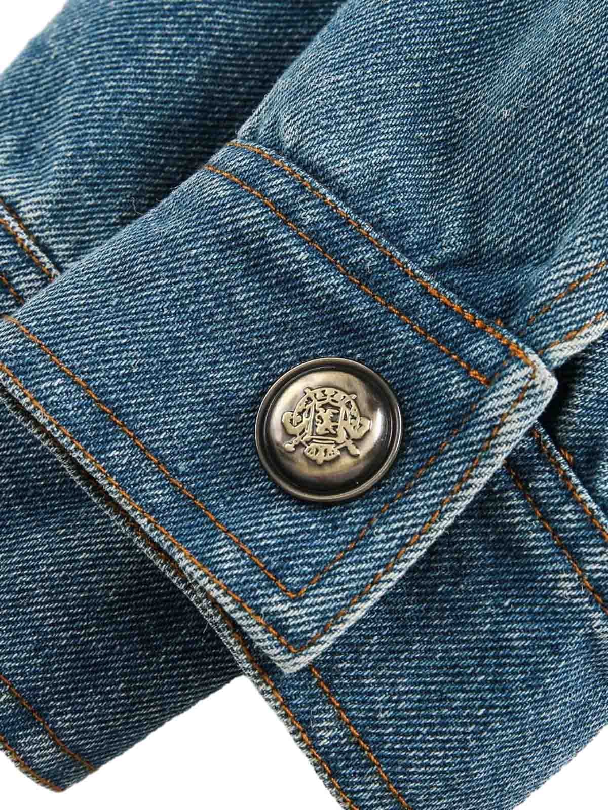 Jaqueta Pavtros Heavy Washed Denim Work