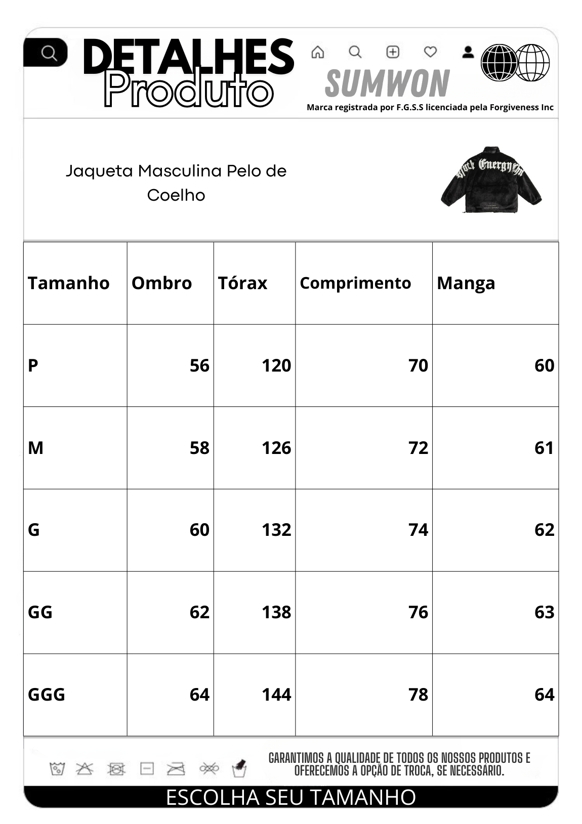 Jaqueta Pavtros Energy