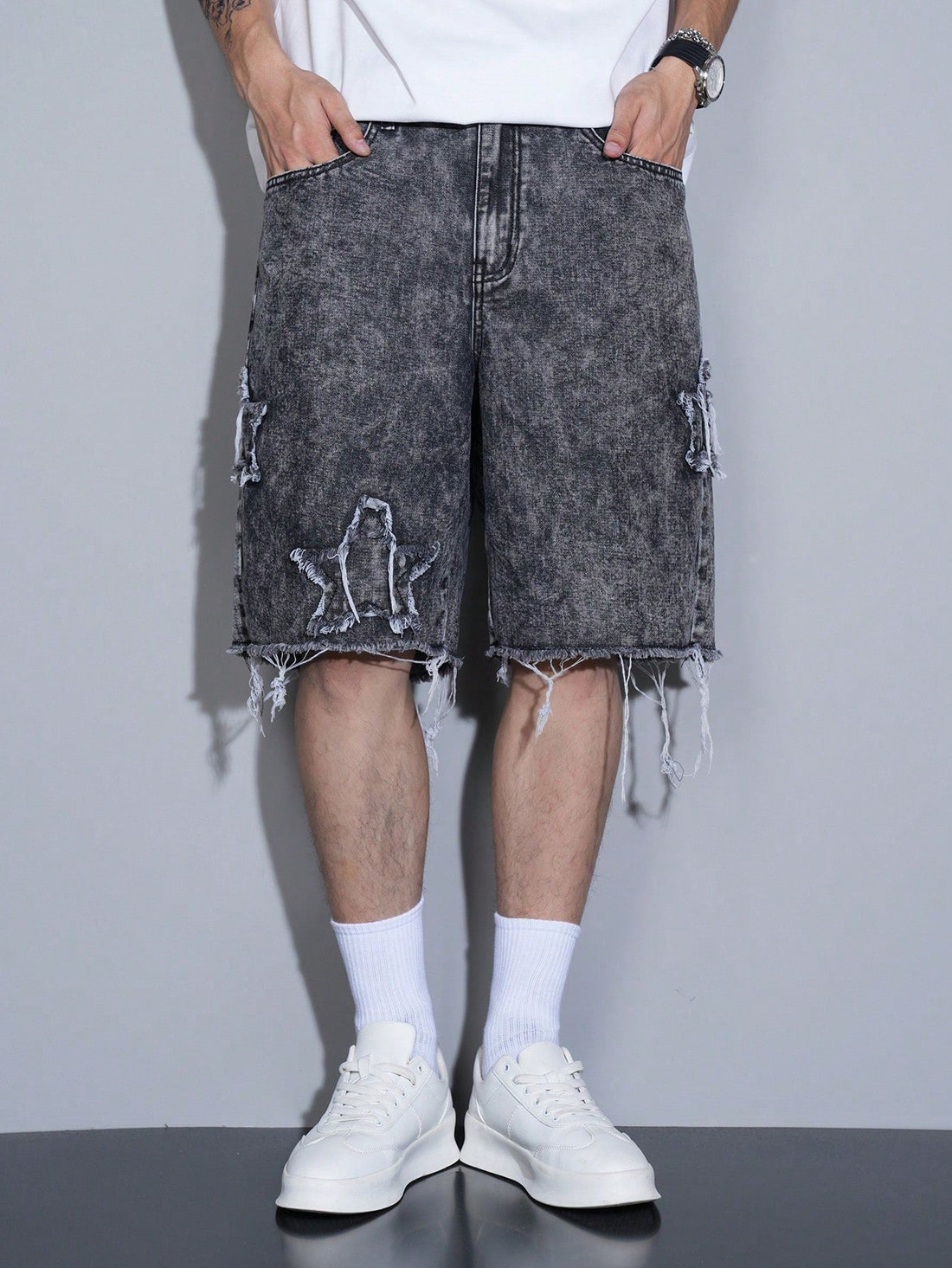 Short Pavtros Denim Star