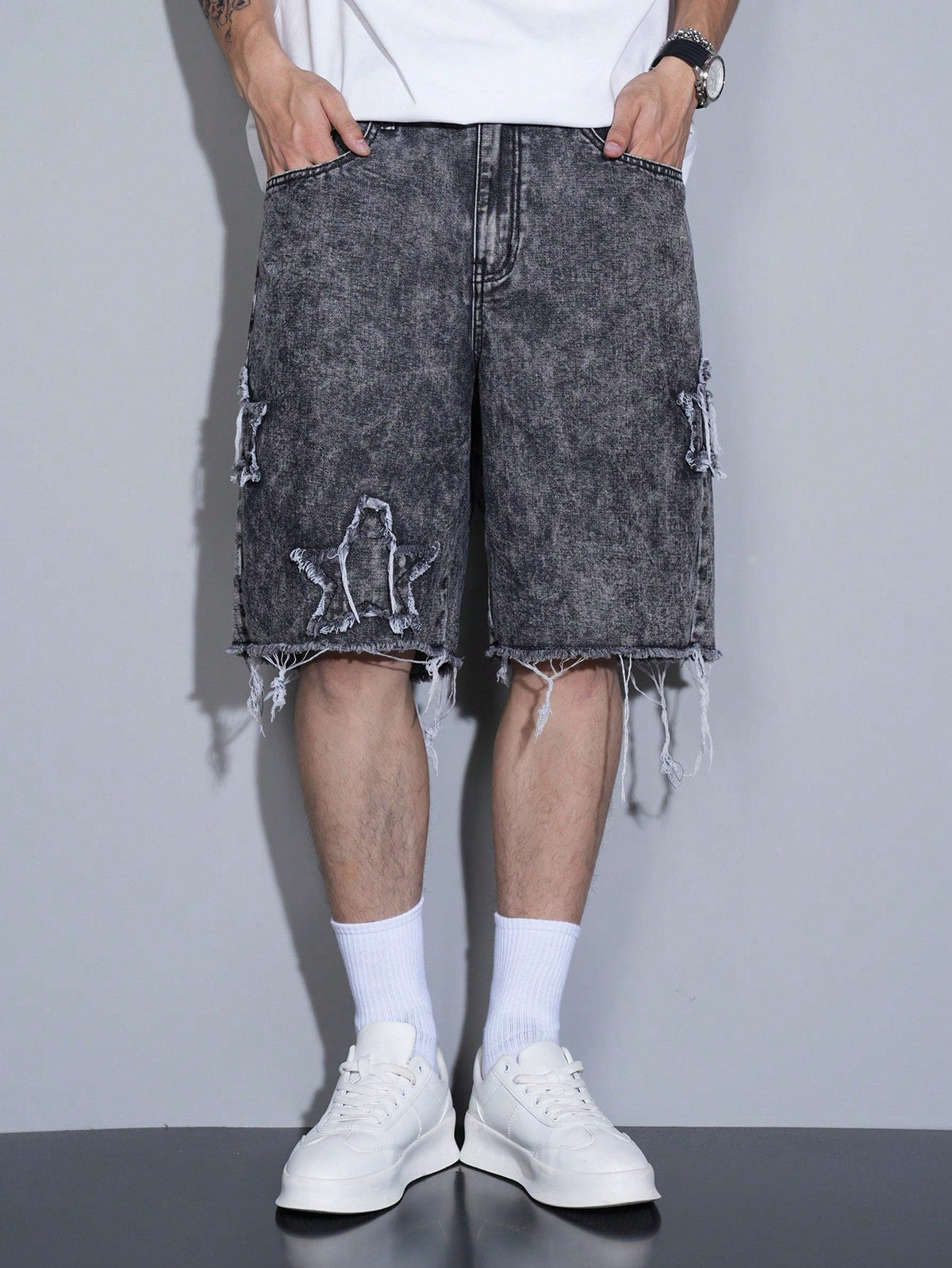 Short Pavtros Denim Star