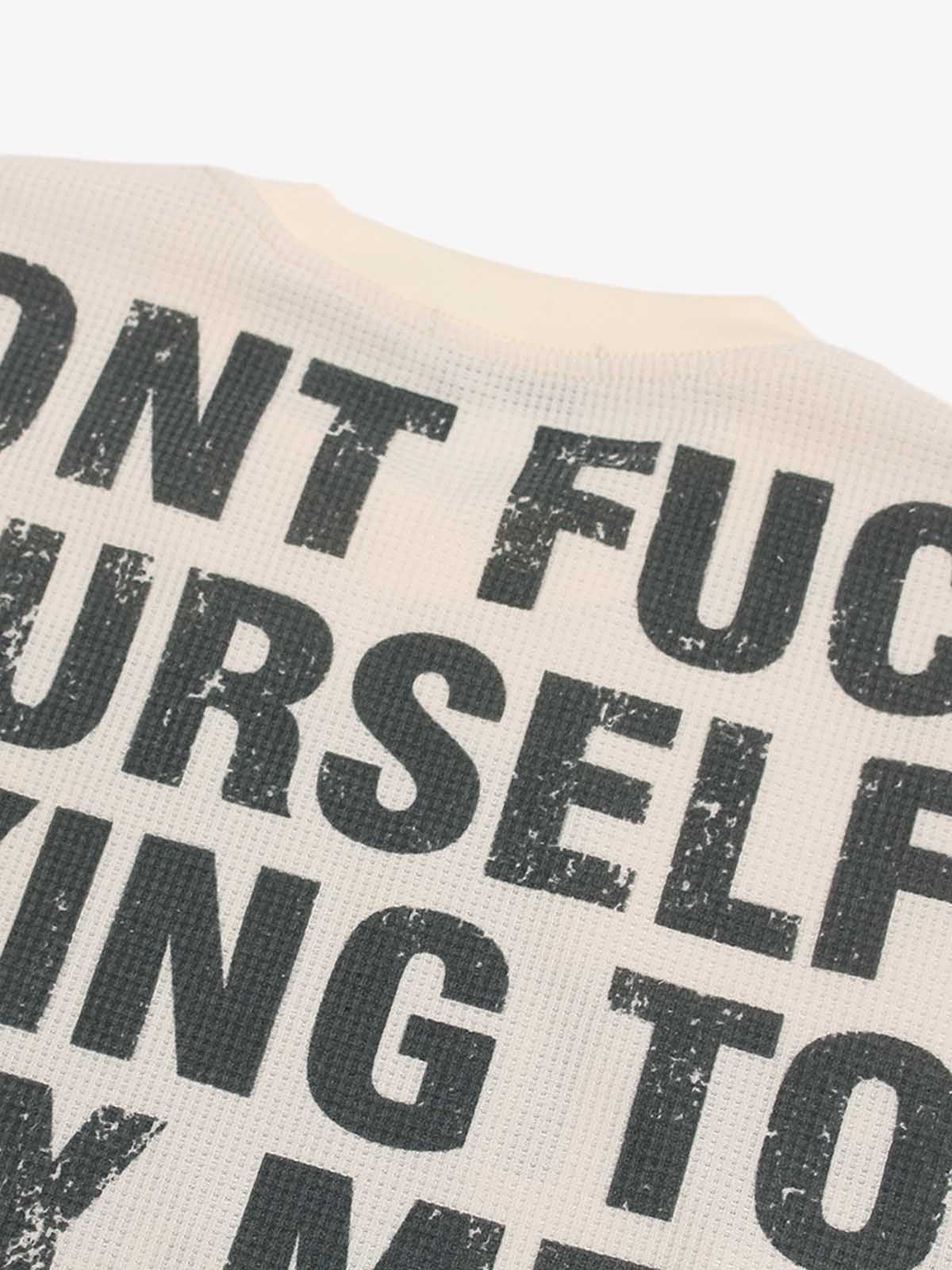 Camiseta Pavtros Studios Infant Dont Fuc Yourself Oversized