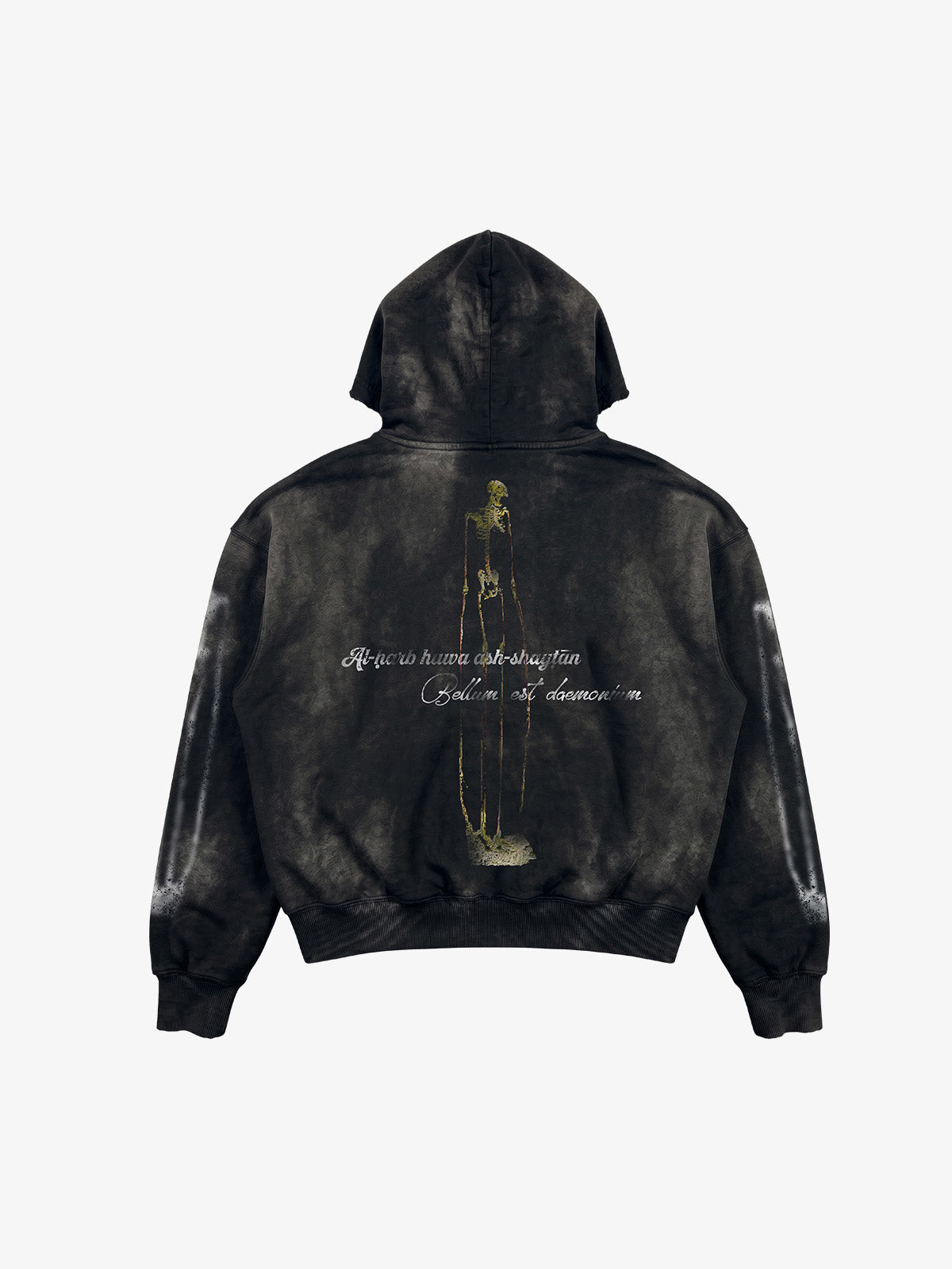 Moletom Pavtros Skull Graphic Washed