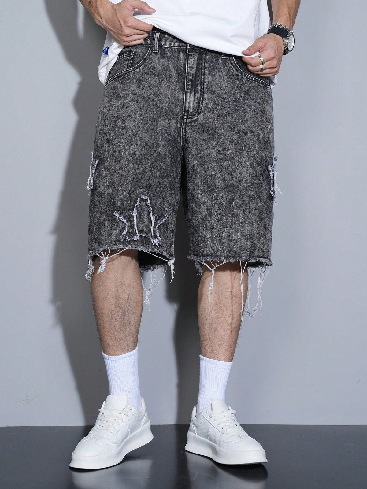 Short Pavtros Denim Star