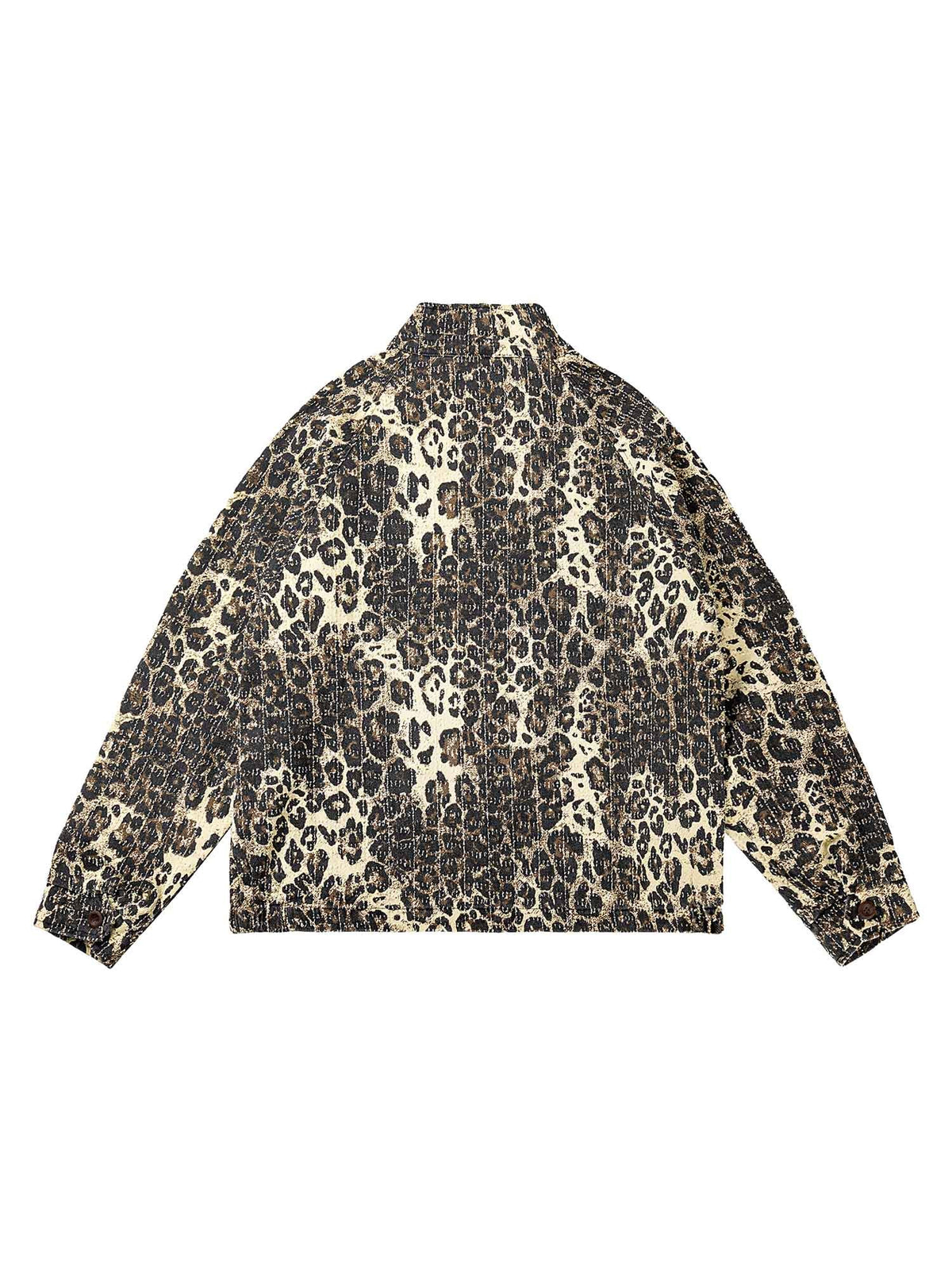 Jaqueta Pavtros Leopard Denim