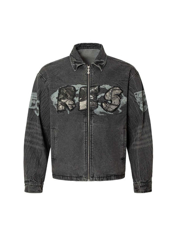 Jaqueta Pavtros Wasteland Embroidered Rivet