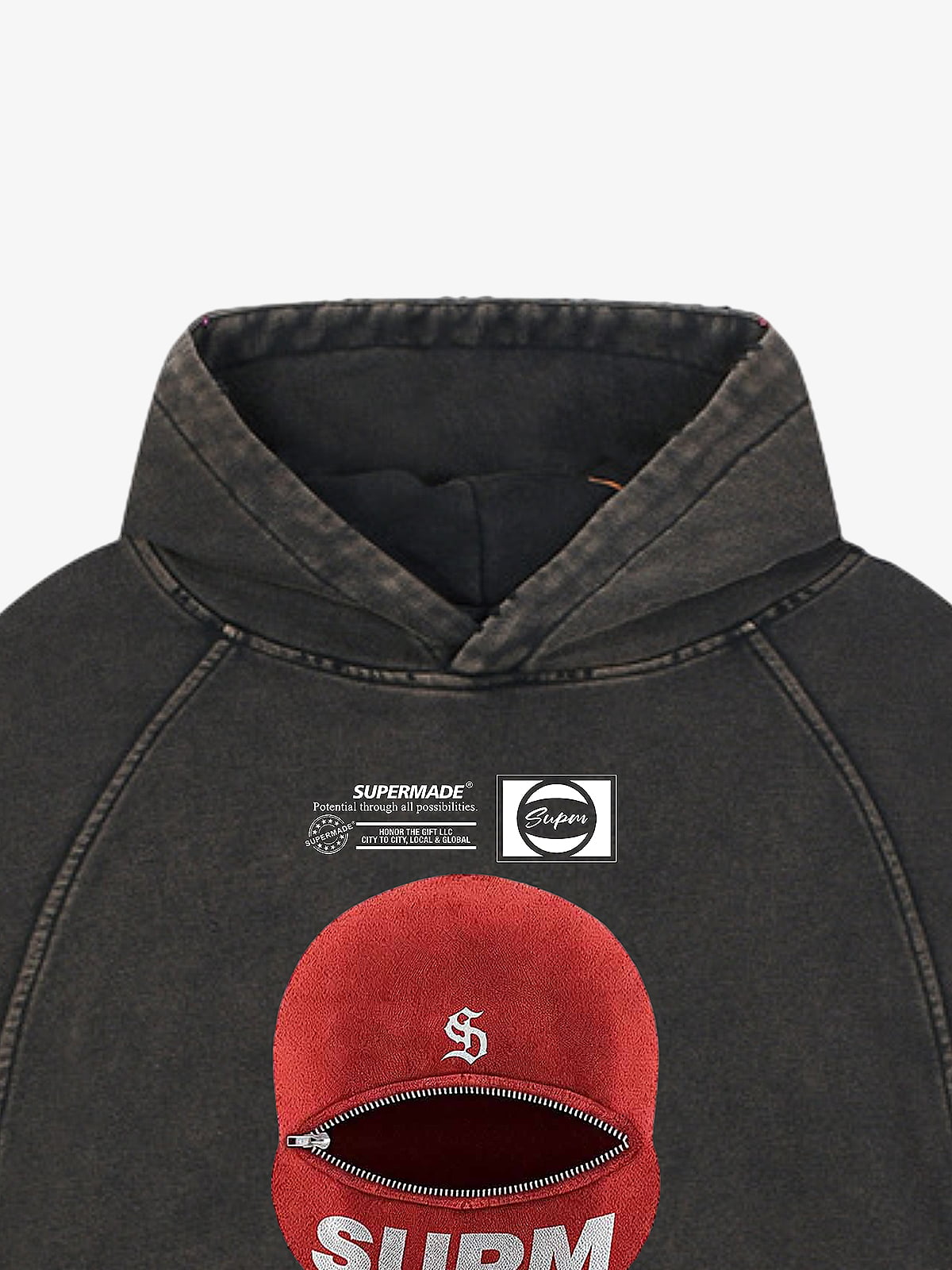 Moletom Pavtros Balaclava Red