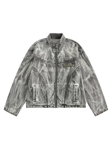 Jaqueta Pavtros Hip-Hop Denim