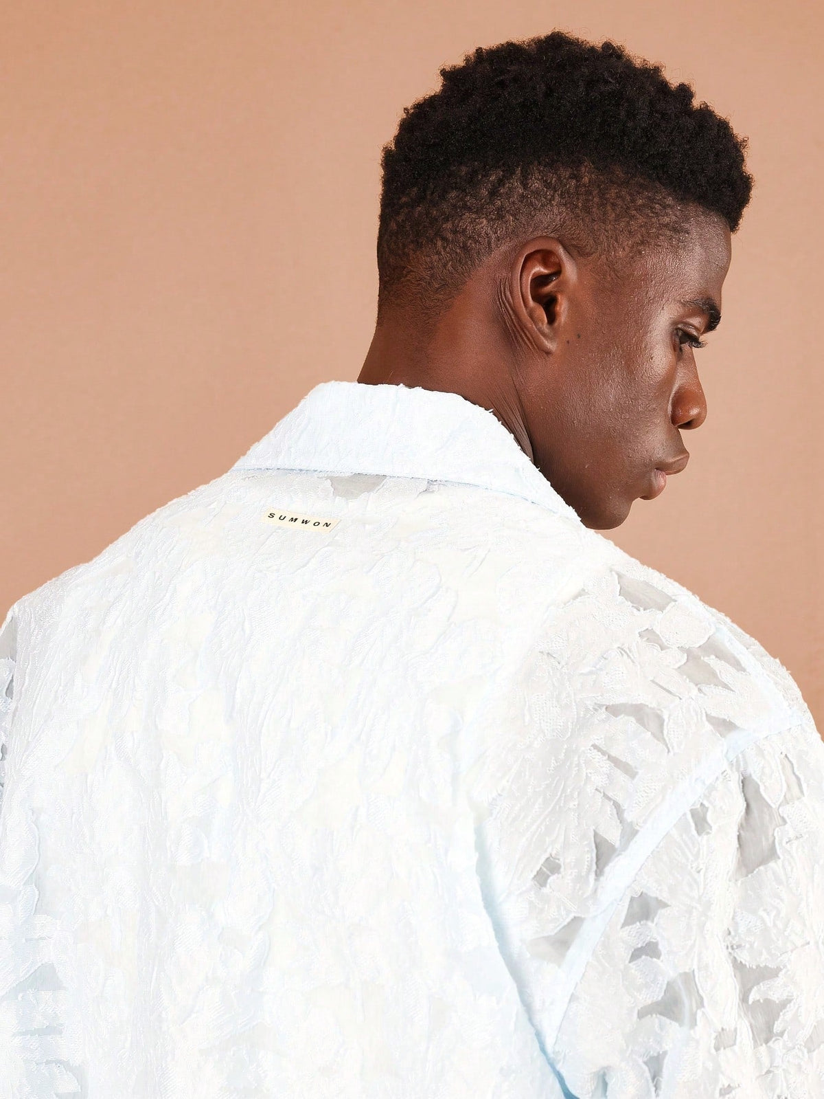 Camisa Pavtros Renda Jacquard