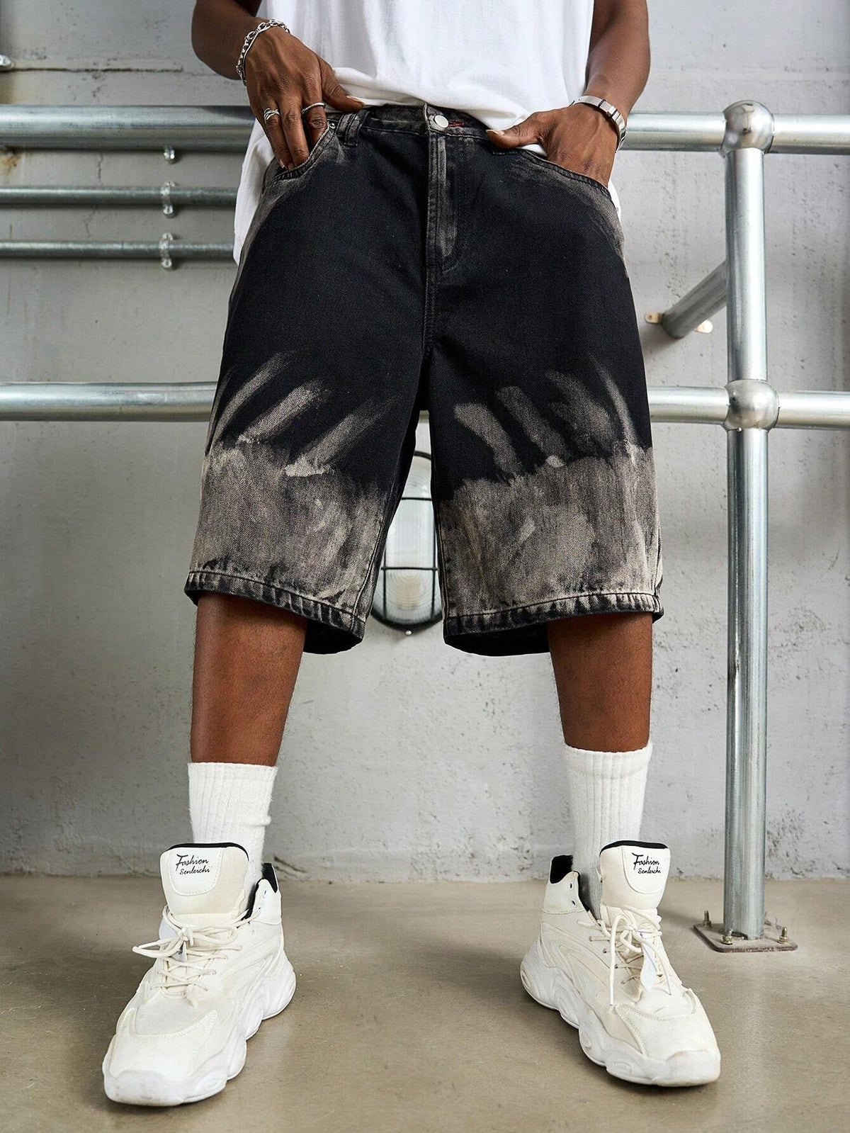 Short Pavtros Denim Black EMRG