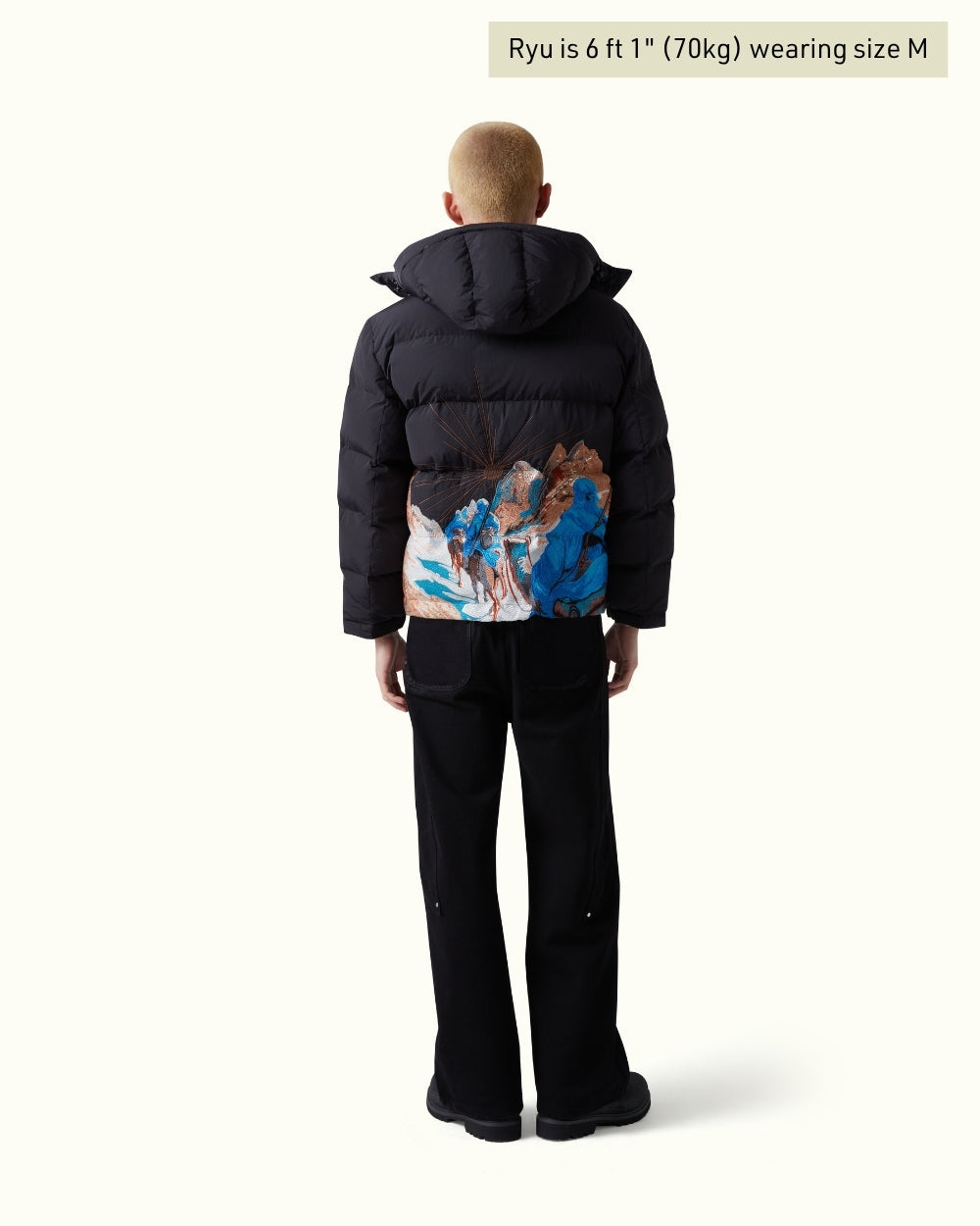 Jaqueta Pavtros Studios Oasis Pyramid Puffer Jacket