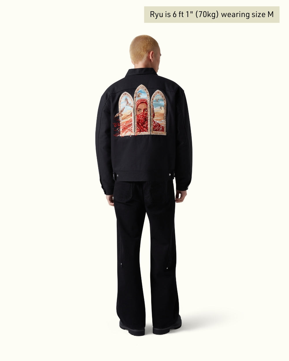 Jaqueta Pavtros Studios Desert Window Oversized Jacket