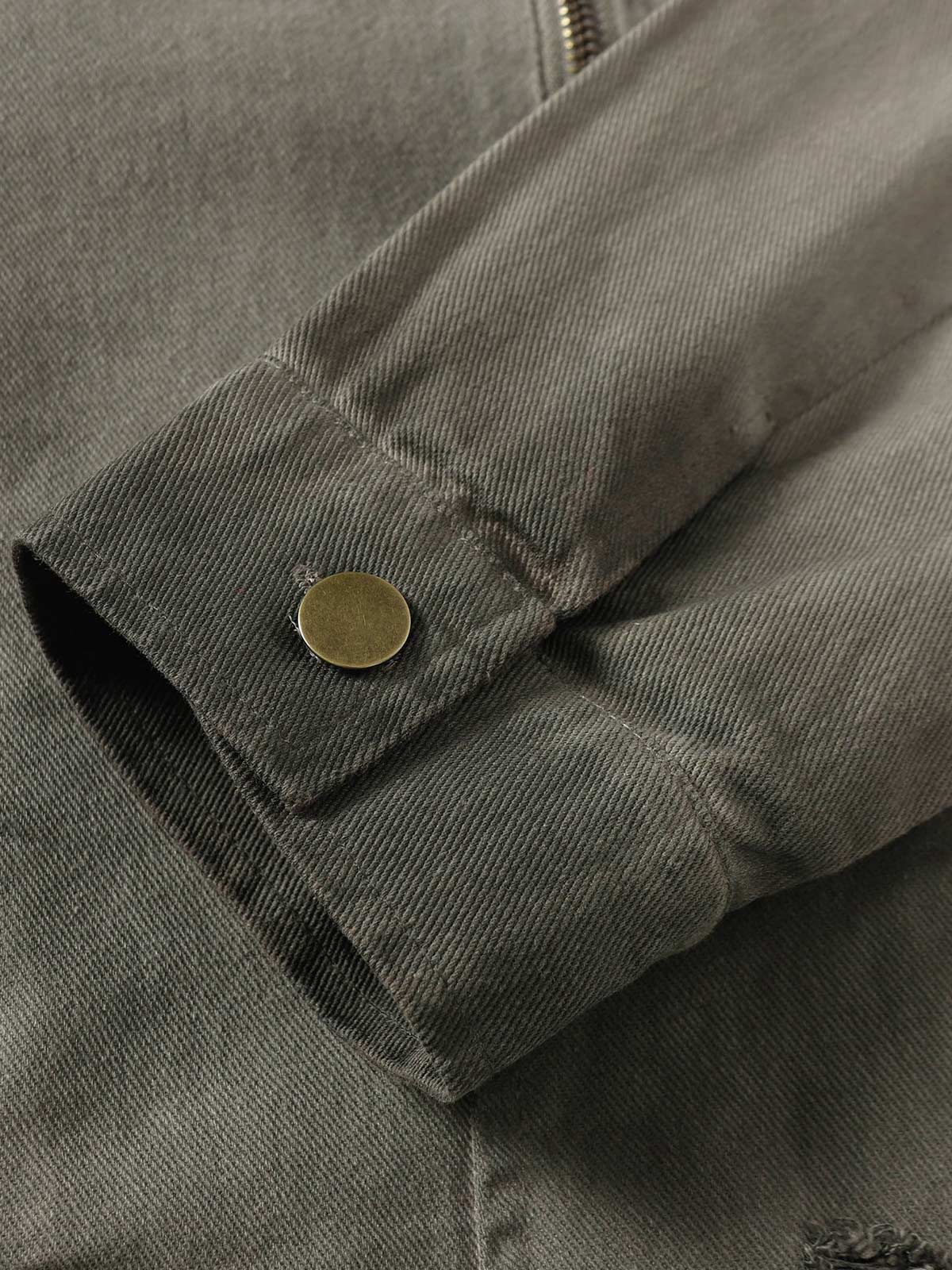 Jaqueta Pavtros Irregular Zip