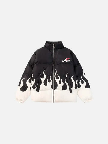 Blusa Pavtros Puffer Gola Alta 'Ares Fire'