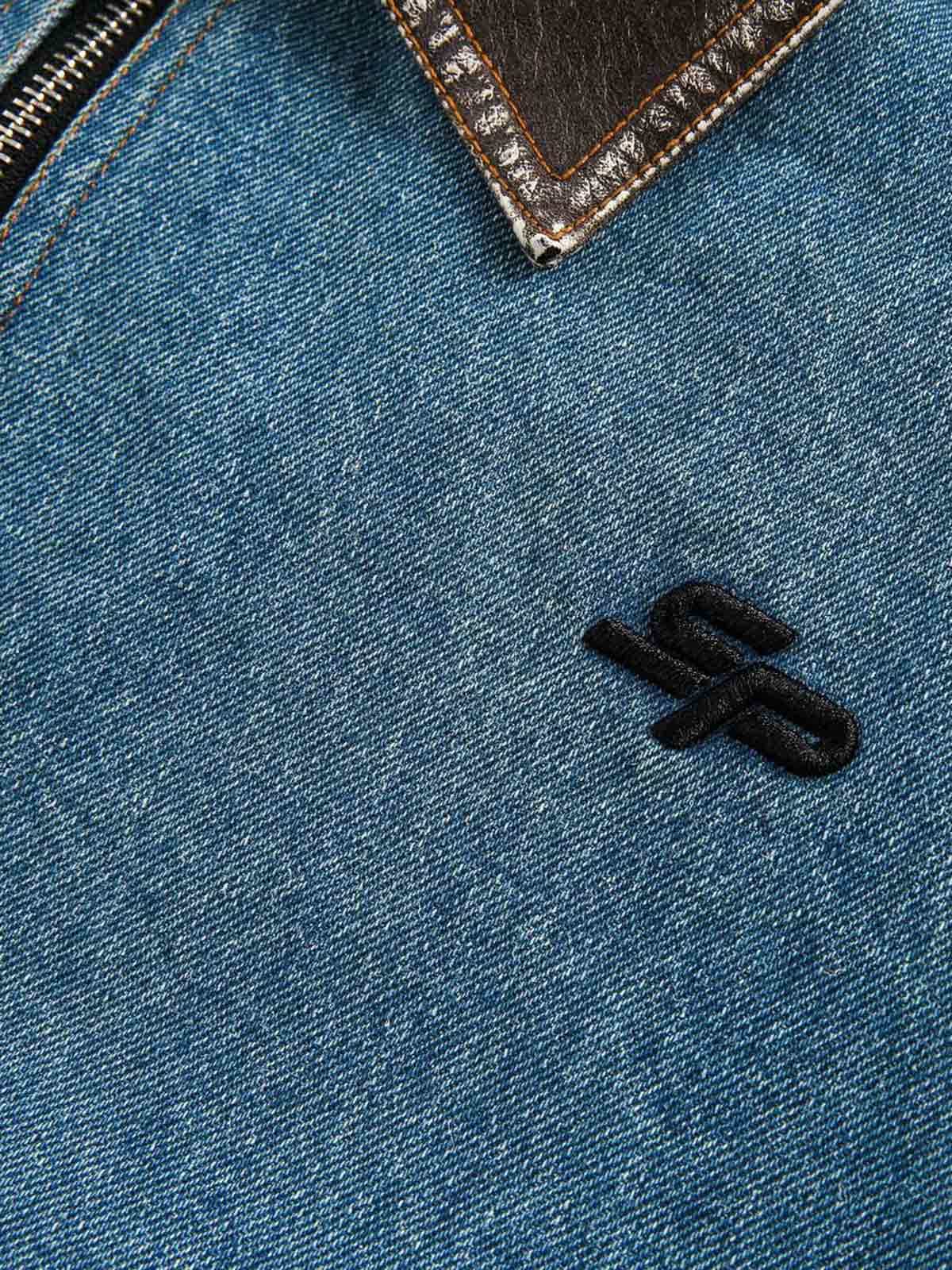 Jaqueta Pavtros Heavy Washed Denim Work
