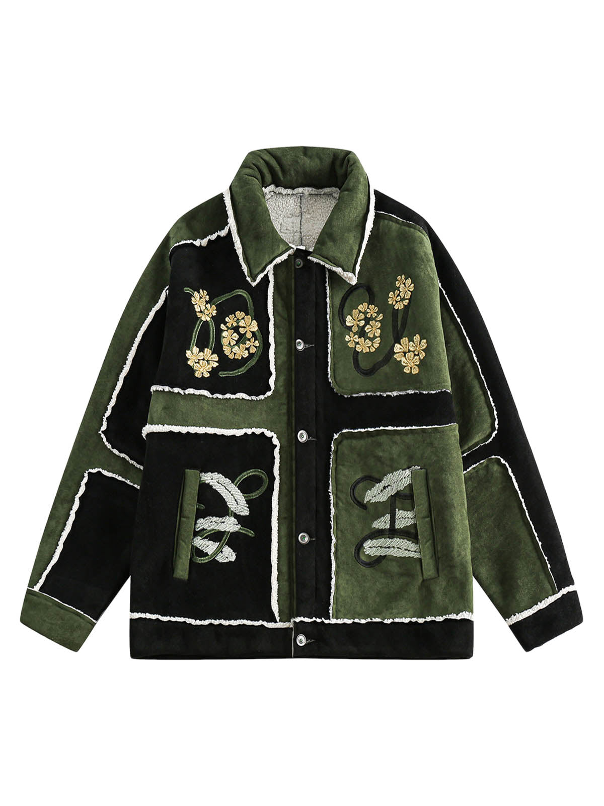 Jaqueta Pavtros Floral Fleece