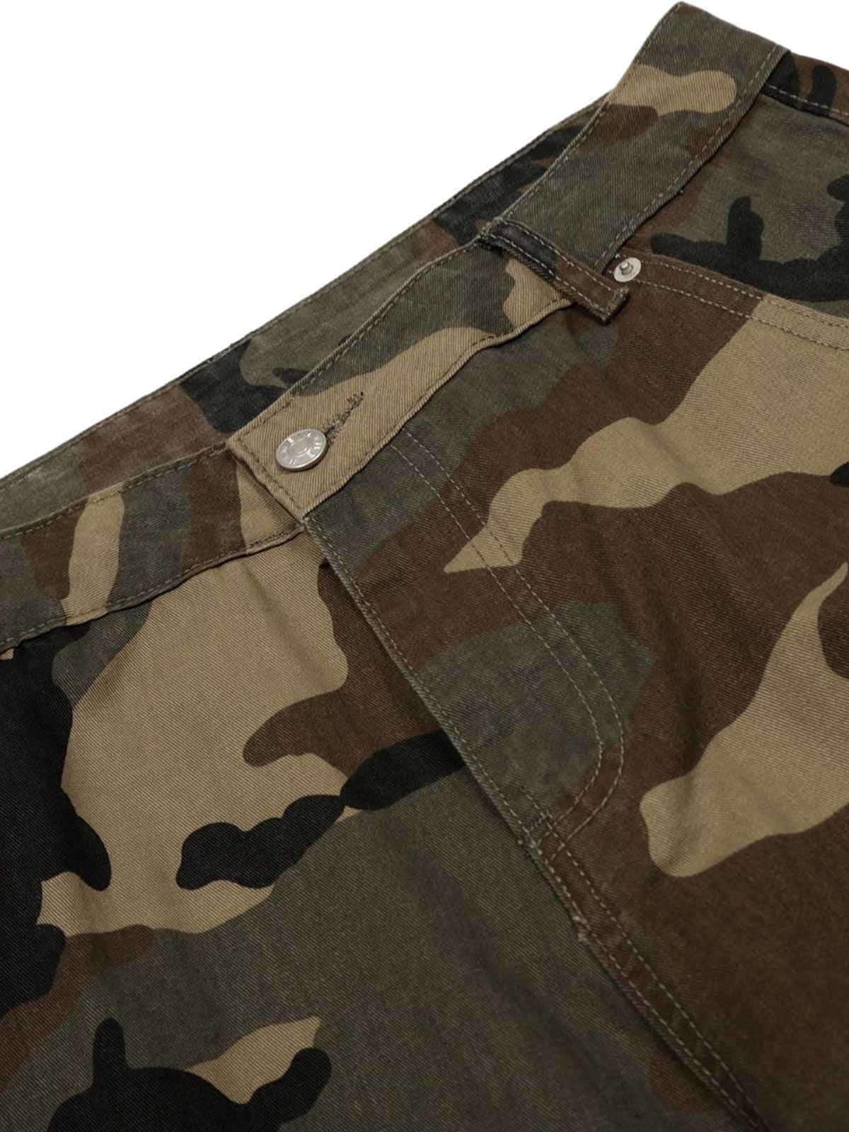 Short Pavtros Camo Multi-Pocket