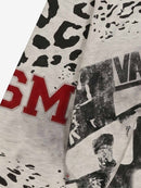 Moletom Swavvy Leopard Appliqué