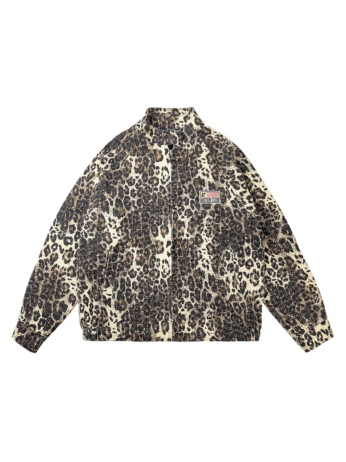 Jaqueta Pavtros Leopard Denim