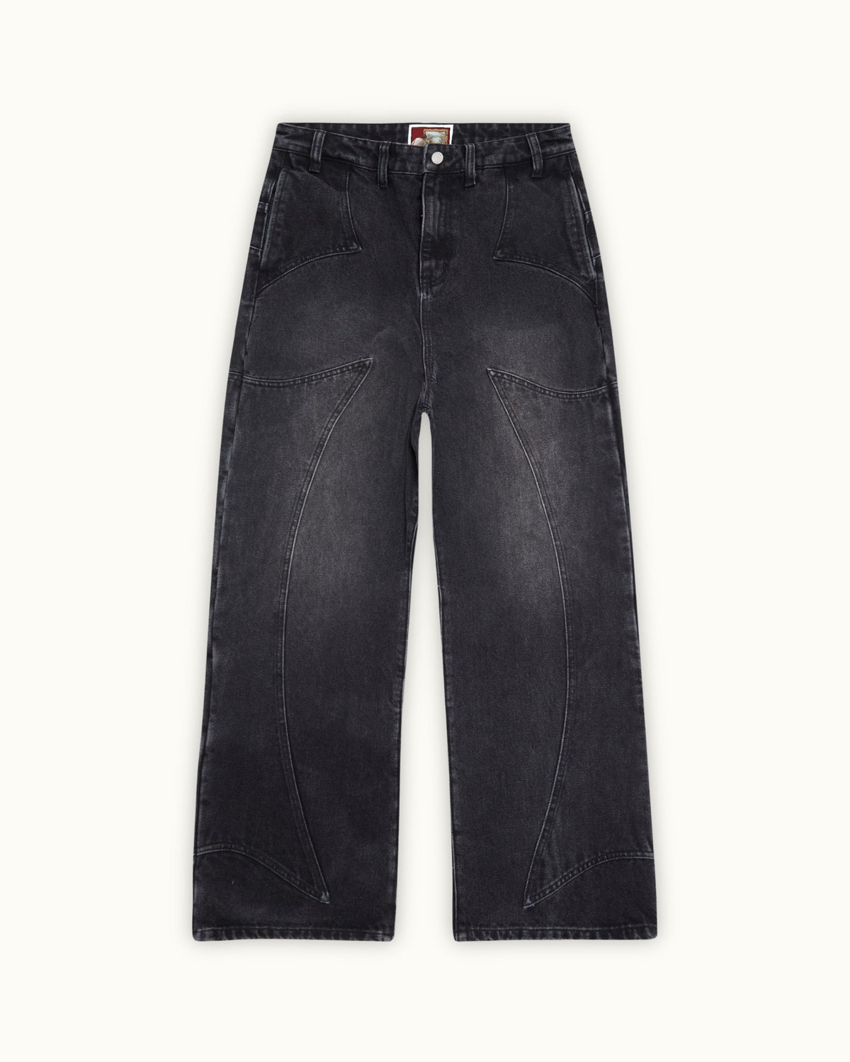 Calça Jeans Pavtros Studios Zombie Apocalypse Wide Leg