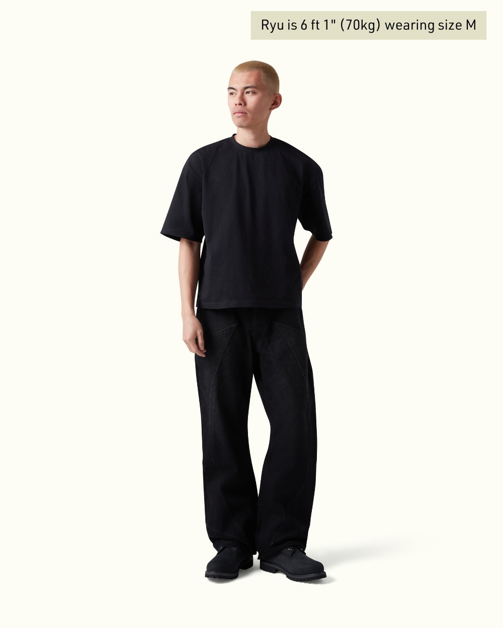 Calça Jeans Pavtros Studios Zombie Apocalypse Wide Leg