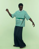 Camiseta Swavvy Knitted Peeping Green