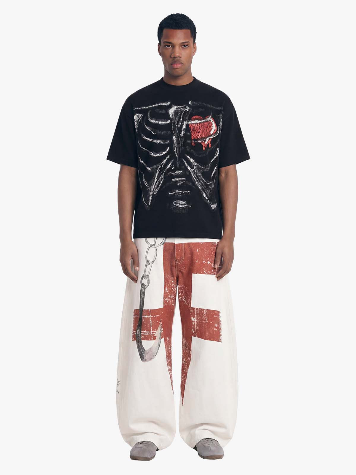 Camiseta Pavtros Skeleton Heart