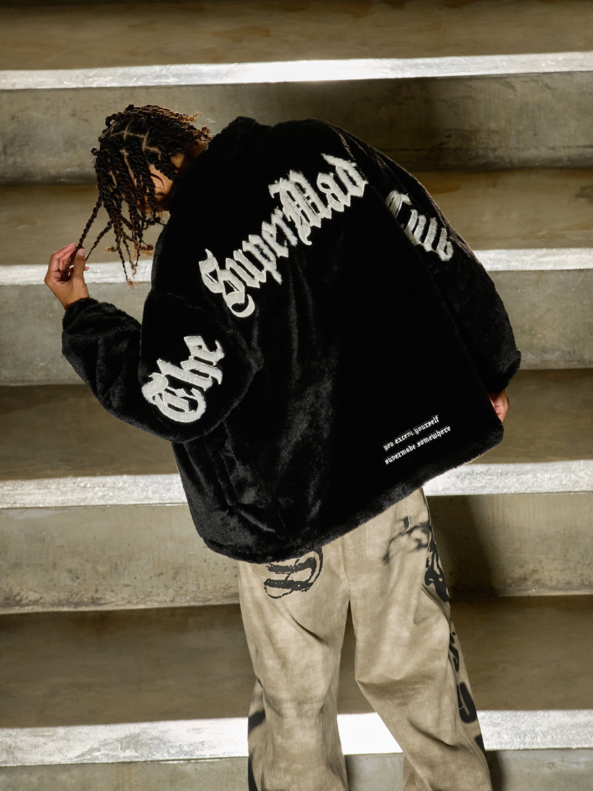 Jaqueta Pavtros Studios SuperMade Gothic Fleece Jacket