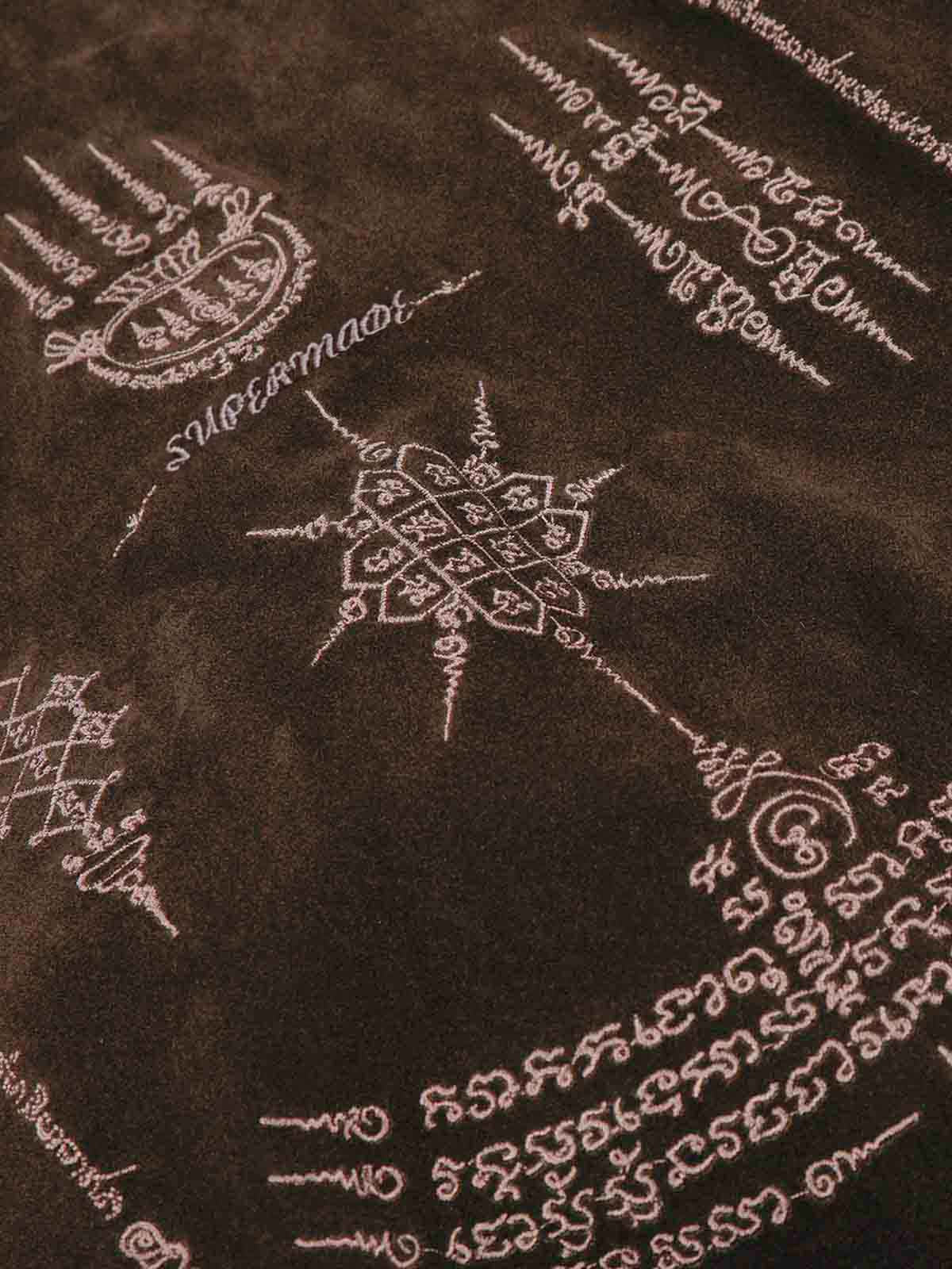 Jaqueta Pavtros Suede Embroidered