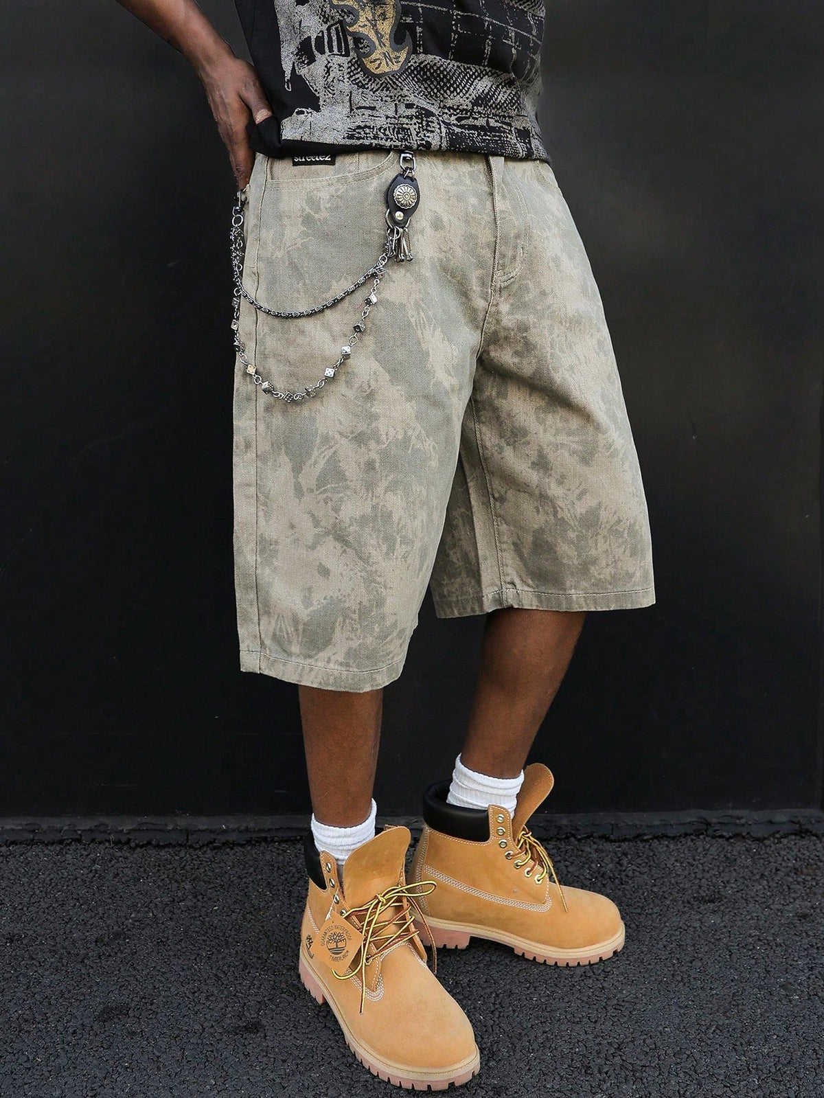 Short Pavtros Denim Camuflado Premium