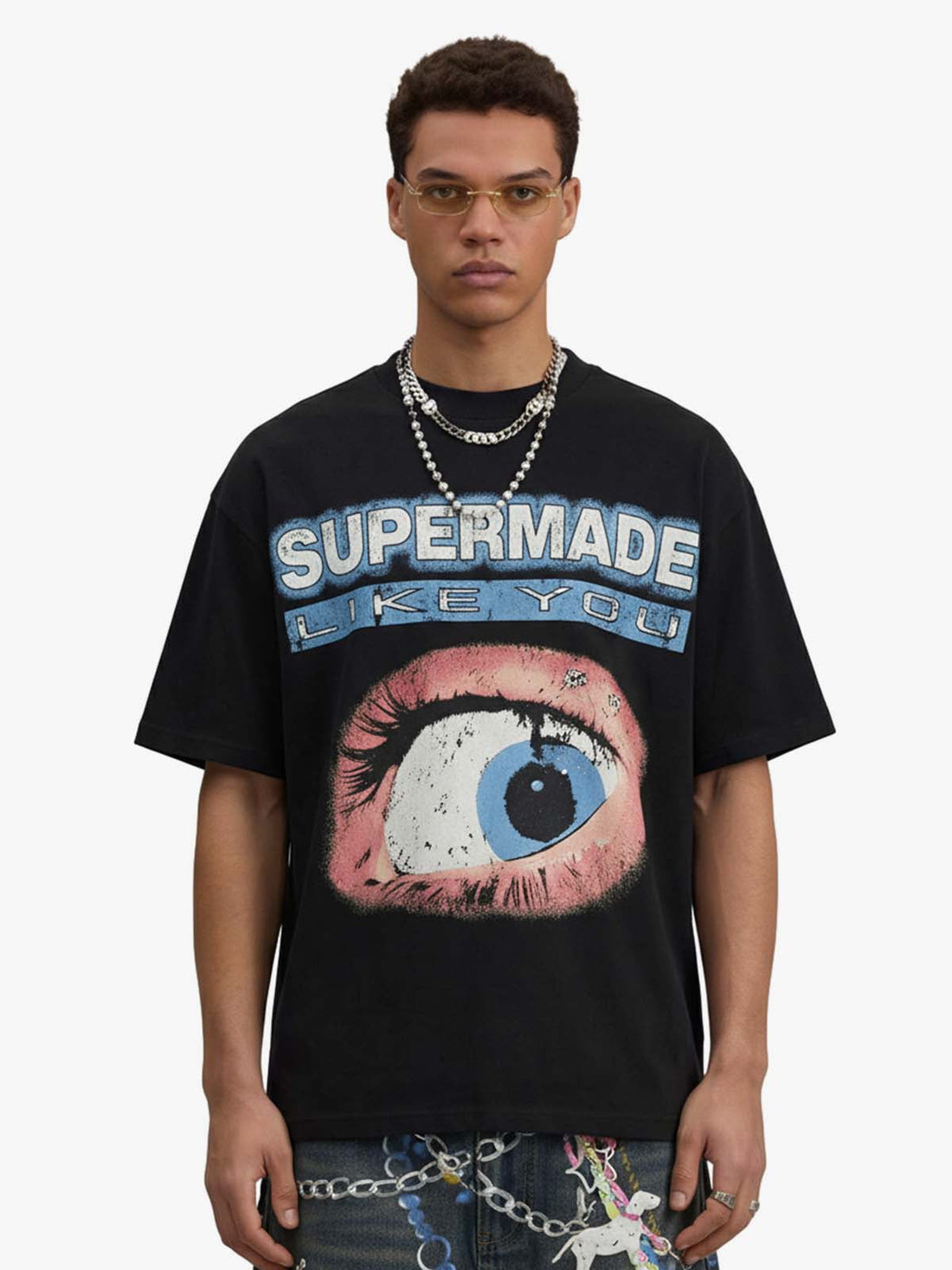 Camiseta Swavvy Studios Third Eye Oversized