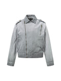 Jaqueta Swavvy Irregular Zip