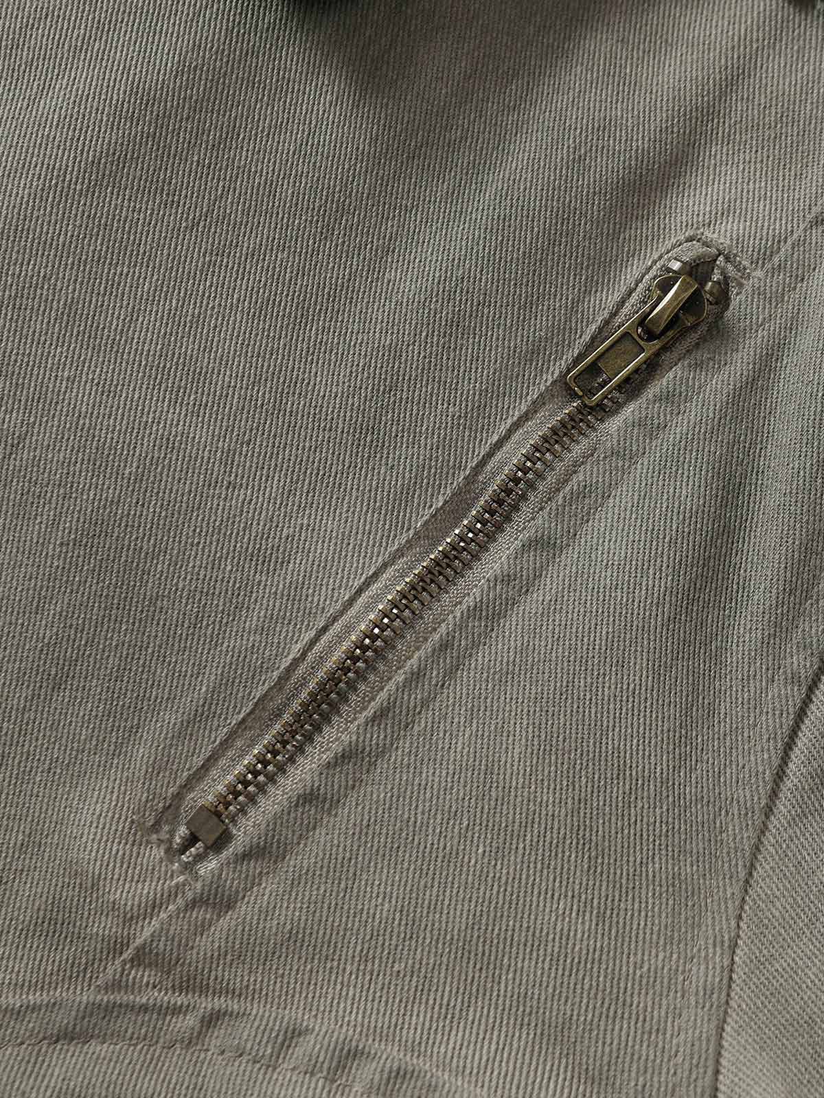 Jaqueta Pavtros Irregular Zip