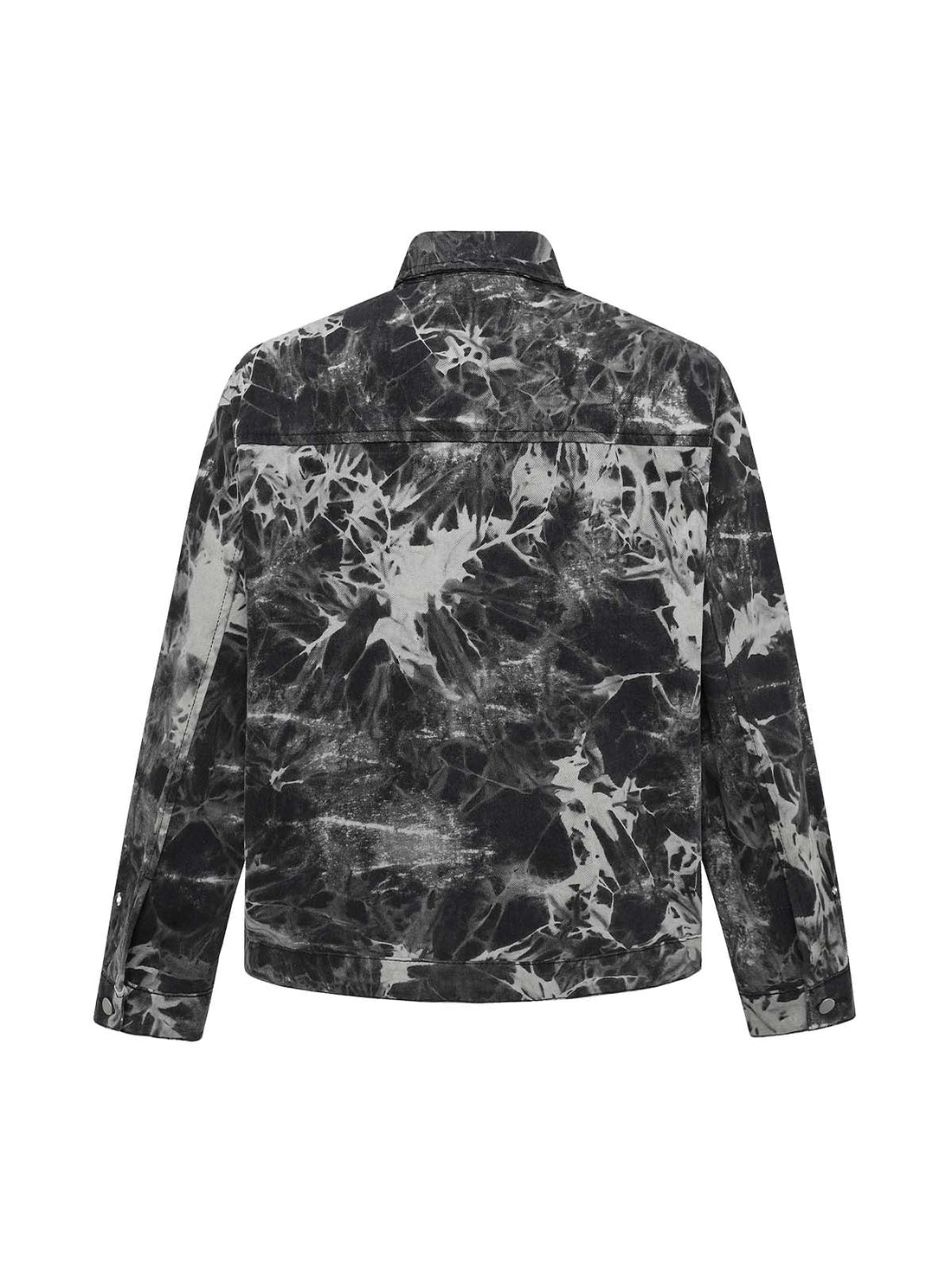 Jaqueta Pavtros Studios Bleach Dye Denim Jacket