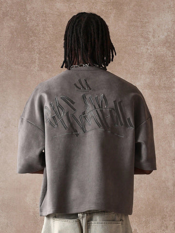 Camiseta Pavtros Veludo Boxy