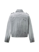 Jaqueta Swavvy Irregular Zip
