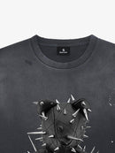 Camiseta Swavvy Spiked Bear Don't Hug Me
