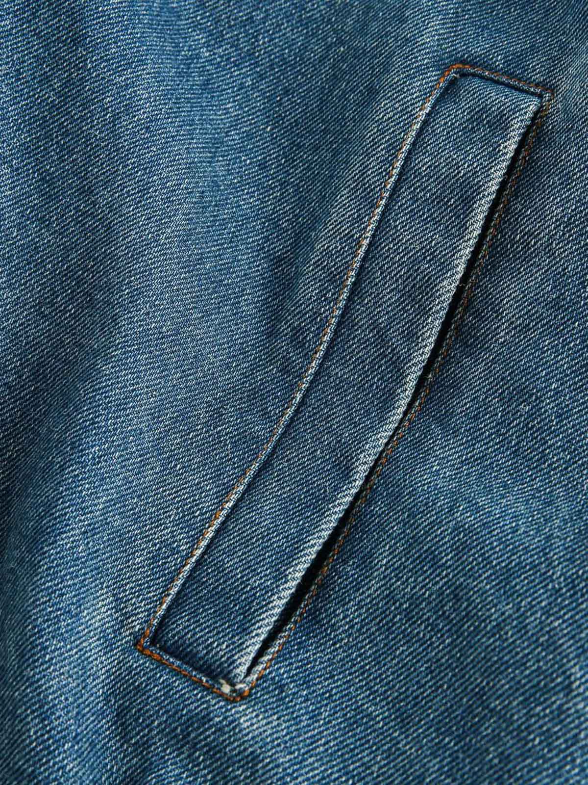 Jaqueta Pavtros Heavy Washed Denim Work
