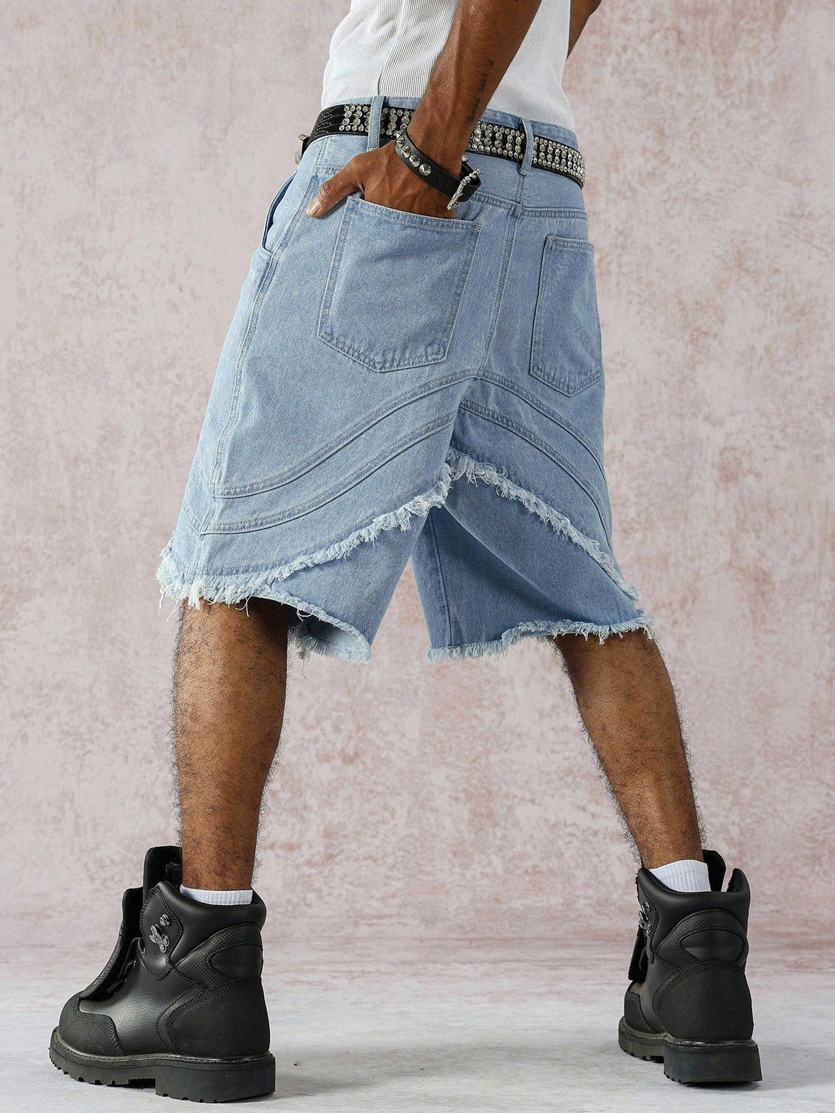 Short Pavtros Denim Jeans Aesthetic