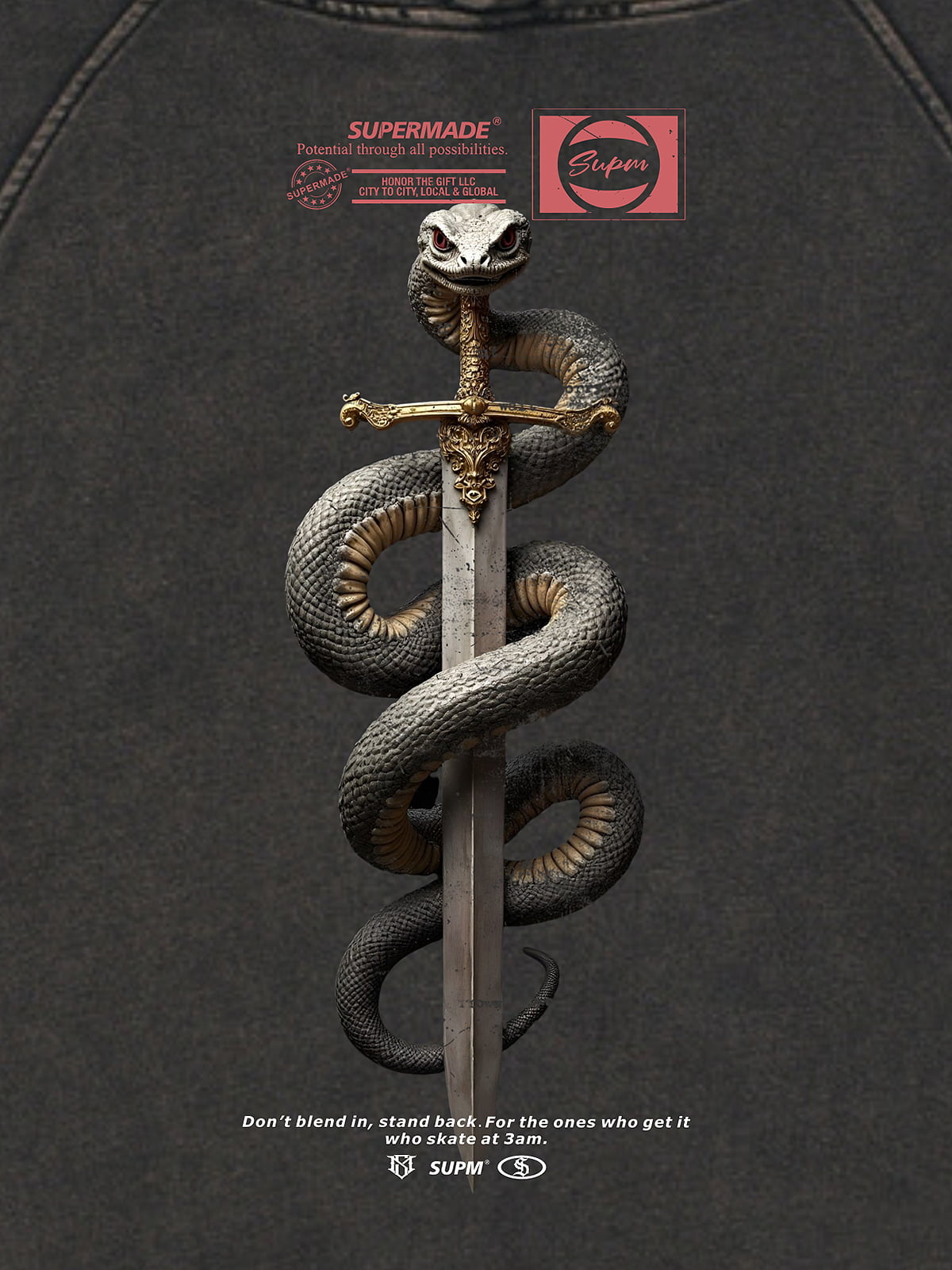 Moletom Pavtros Snake Dagger