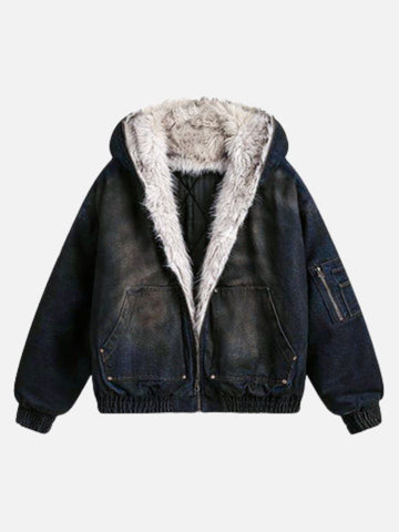 Jaqueta Pavtros Jeans Capuz “Frostburn”