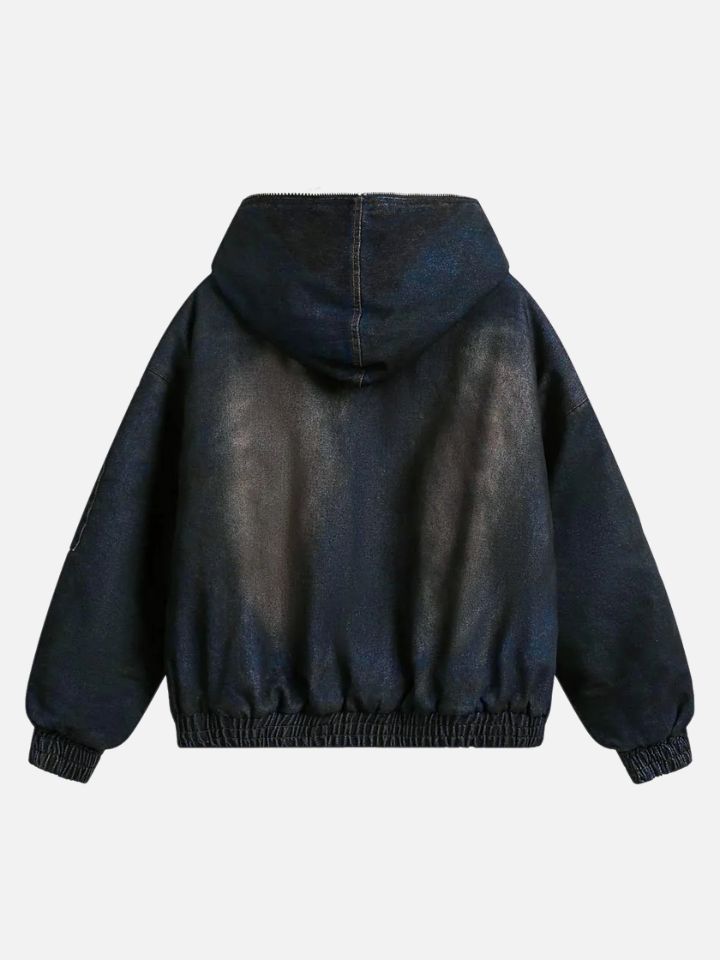 Jaqueta Pavtros Jeans Capuz “Frostburn”